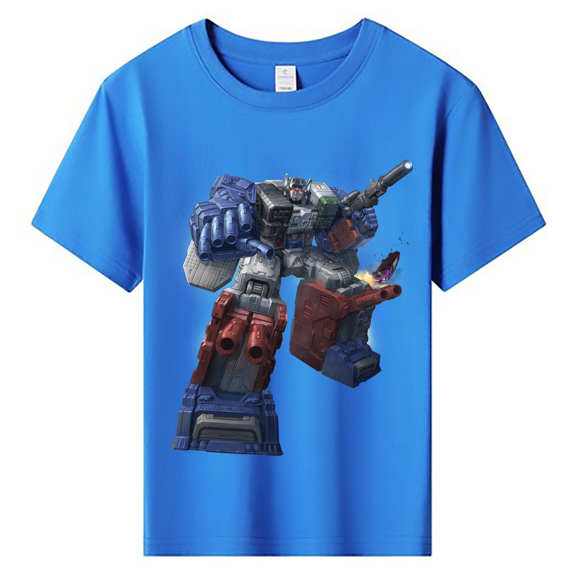 （画像用） Transformers トランスフォーマー 綿100％キッズTシャツ（フロントプリント）